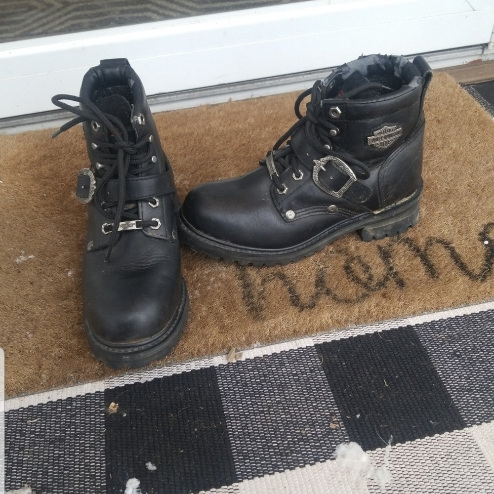 Harley Davidson riding boots